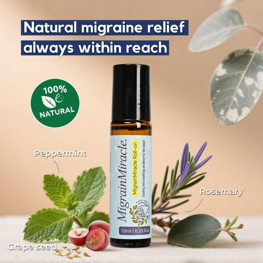 The MigrainMiracle Cooling Rescue Roll-on